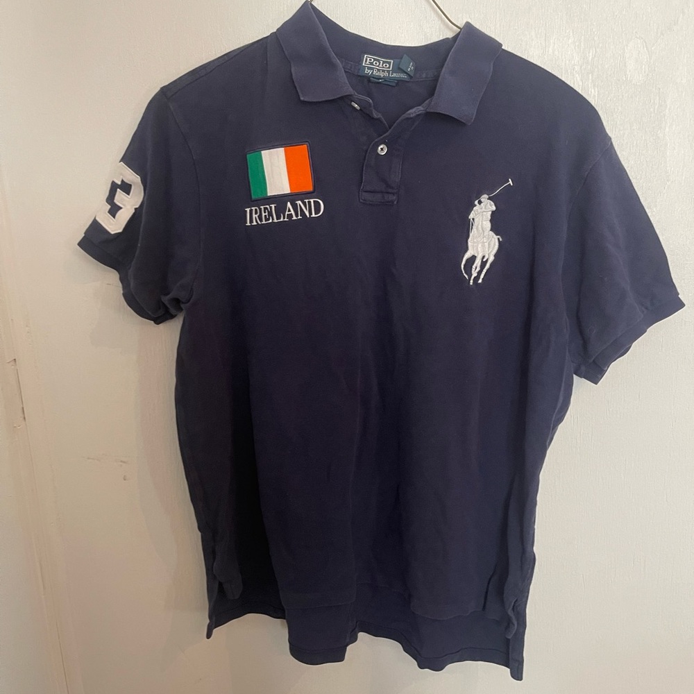 Polo Ralph Lauren Blue Collared shirt XXL Ireland